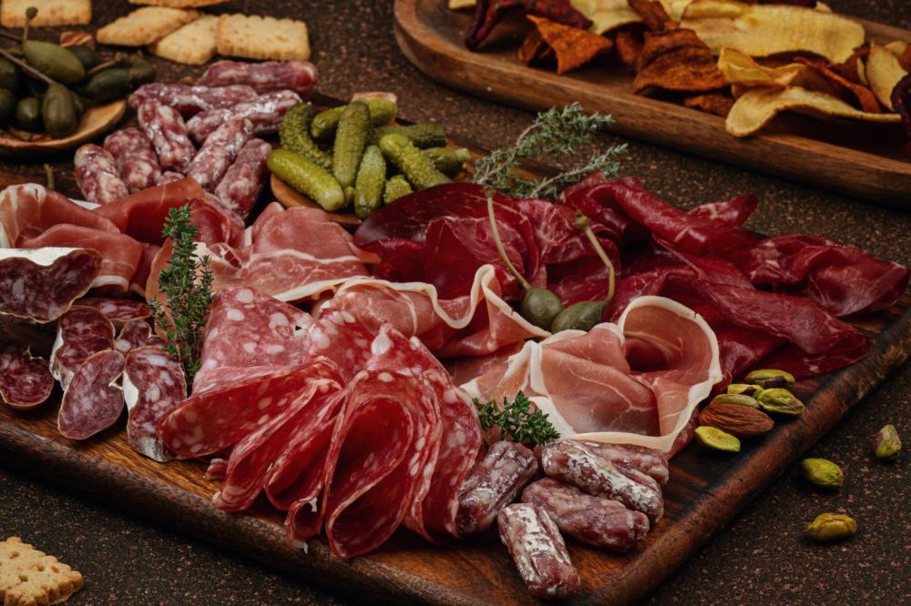 Plateau de charcuterie à déguster